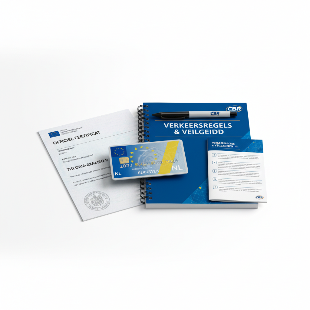 Rijbewijs materialen